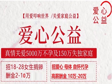 三穗捐卵助孕生子 爱心志愿者招募